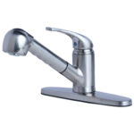 Designer Single Handle Pull-Out Kitchen Faucet