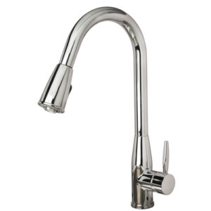 Sienna Single Handle Pull-Down Kitchen Faucet