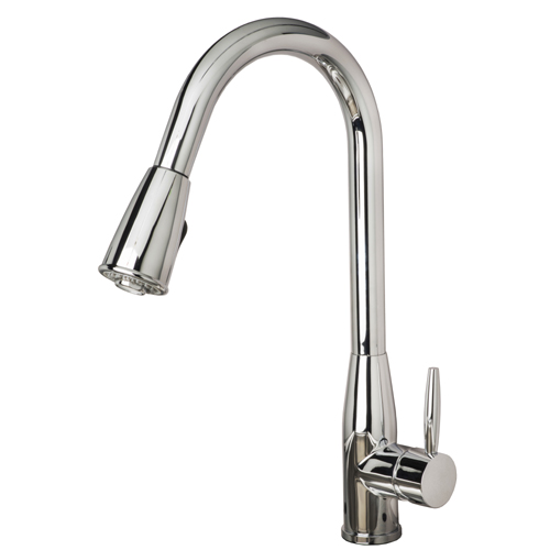 Sienna Single Handle Pull-Down Kitchen Faucet