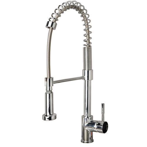 Estate Single Handle Spring Pull-Down Kitchen Faucet