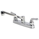 RV Non-Metallic Two Handle Kitchen Faucet