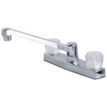 RV Non-Metallic Two Handle Kitchen Faucet