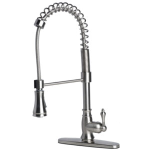 Verona Single Handle Spring Pull-Down Kitchen Faucet