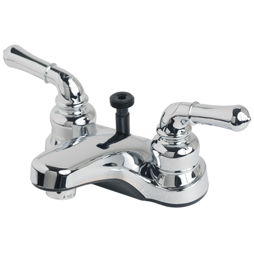 RV Centerset Lavatory Faucet with Shower Hose Diverter