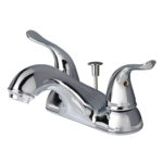 Concord Two Handle Centerset Lavatory Faucet with Pop-Up Drain