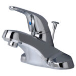 Builder Single Handle Centerset Lavatory Faucet with Pop-Up Drain