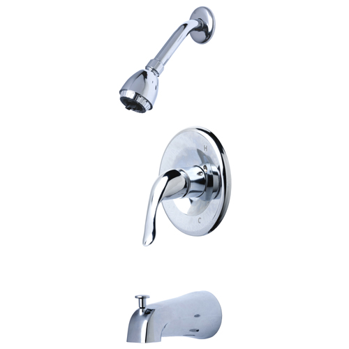Single Handle Tub and Shower Faucet with Pressure Balance Valve