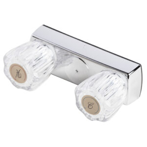 Mobile Home Two Handle 4" Shower Diverter