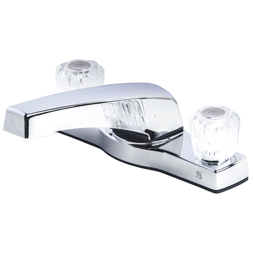 Mobile Home Two Handle Deck Mount Garden Tub Filler