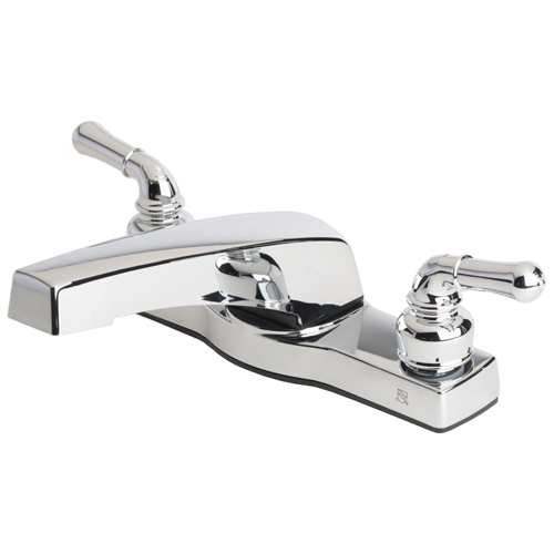 Mobile Home Two Handle Deck Mount Garden Tub Filler